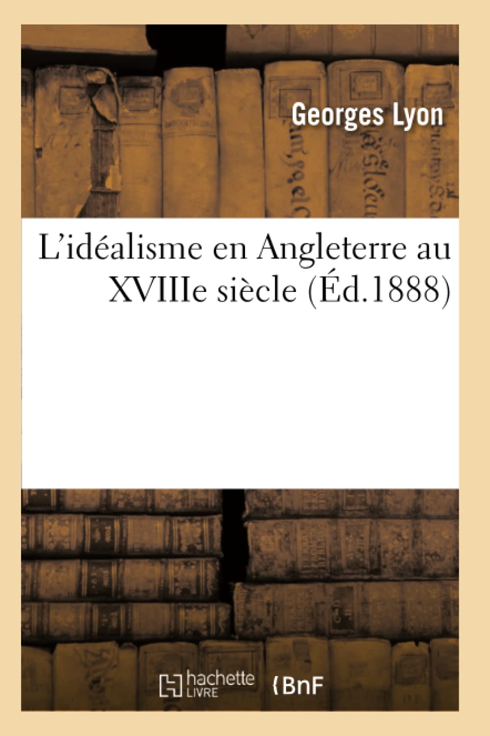 L'idéalisme en Angleterre au XVIIIe siècle book