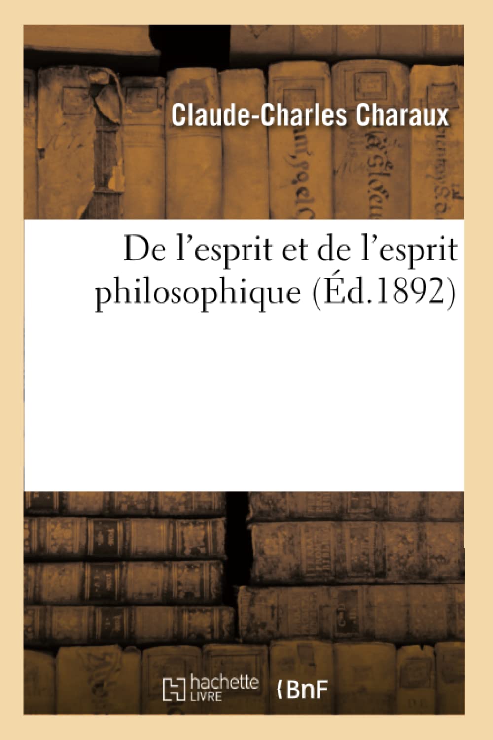 De l'esprit et de l'esprit philosophique book