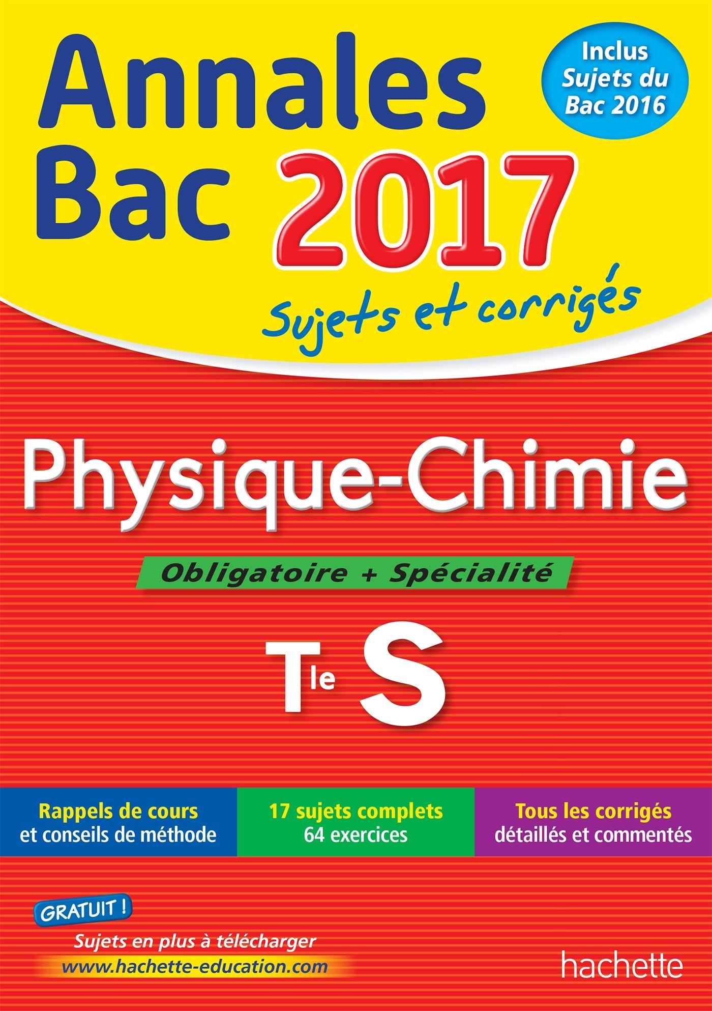 Physique-chimie obligatoire + spécialité Tle S: Sujets et corrigés book