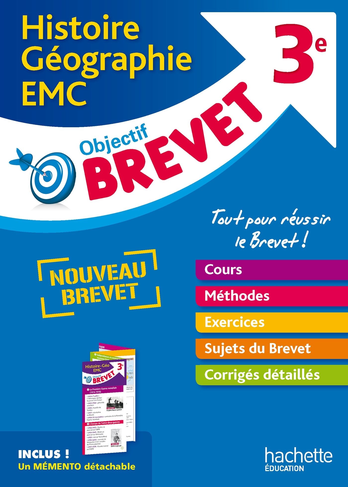 Objectif Brevet - L'épreuve d'Histoire-Géographie-Éducation civique - Nouveau programme 2016 book