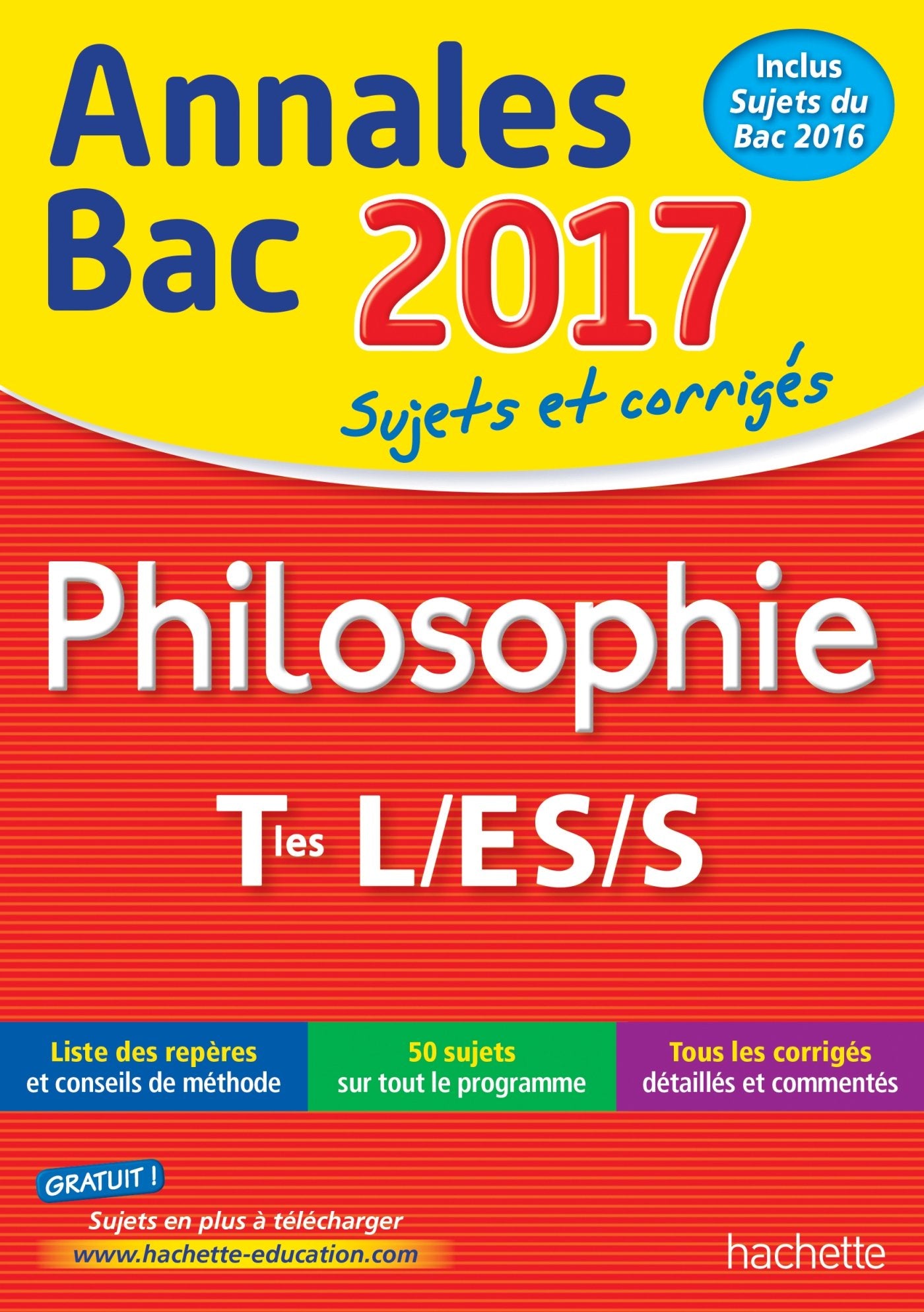 Philosophie Tle L/ES/S: Sujets et corrigés book