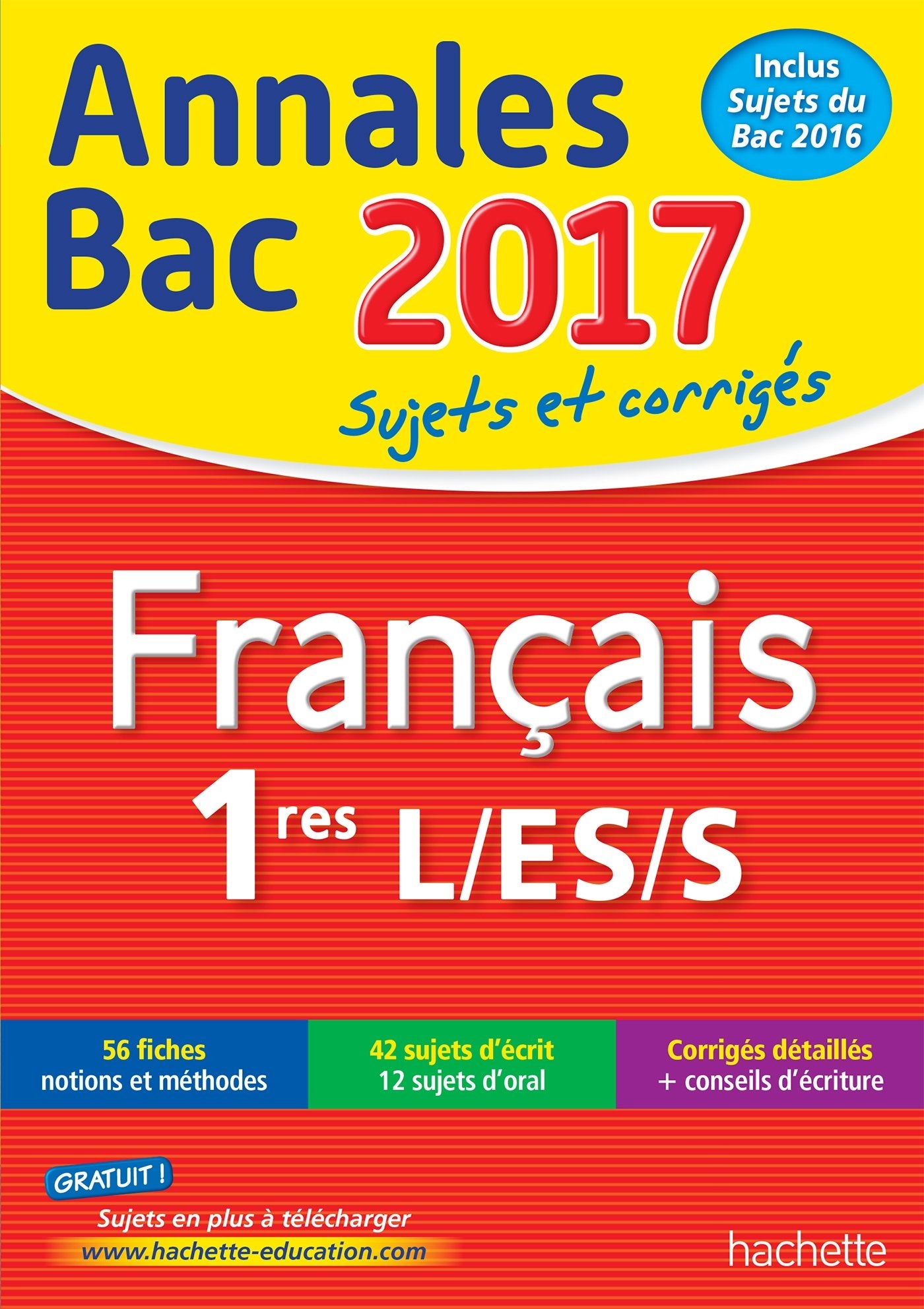 Français 1res L/ES/S: Sujets et corrigés Books
