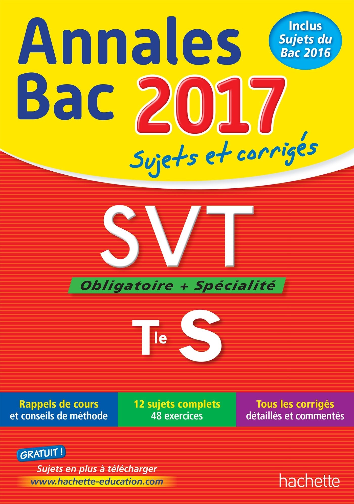 SVT obligatoire + spécialité Tle S: Sujets et corrigés book