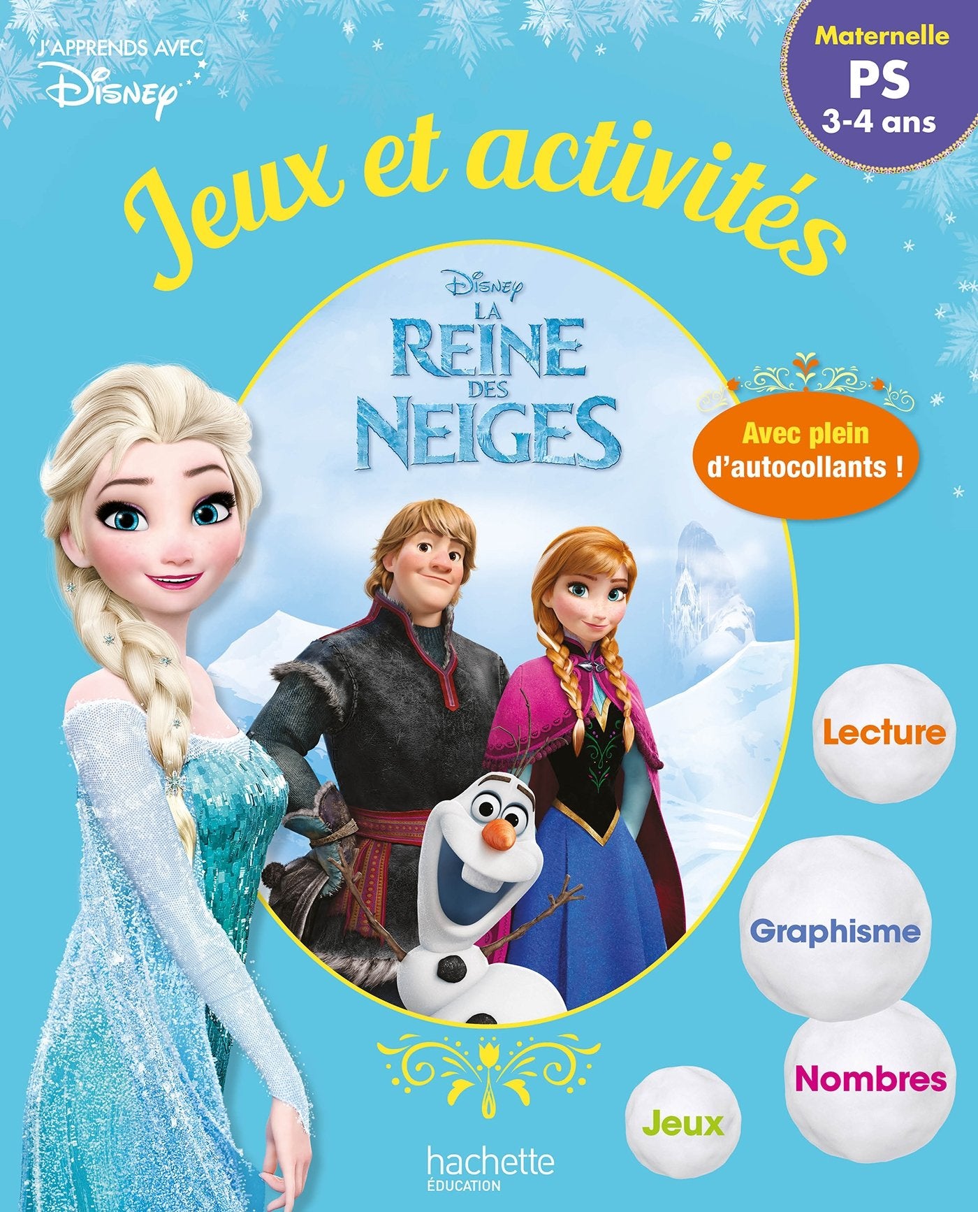 Jeux et activités: La Reine des Neiges book