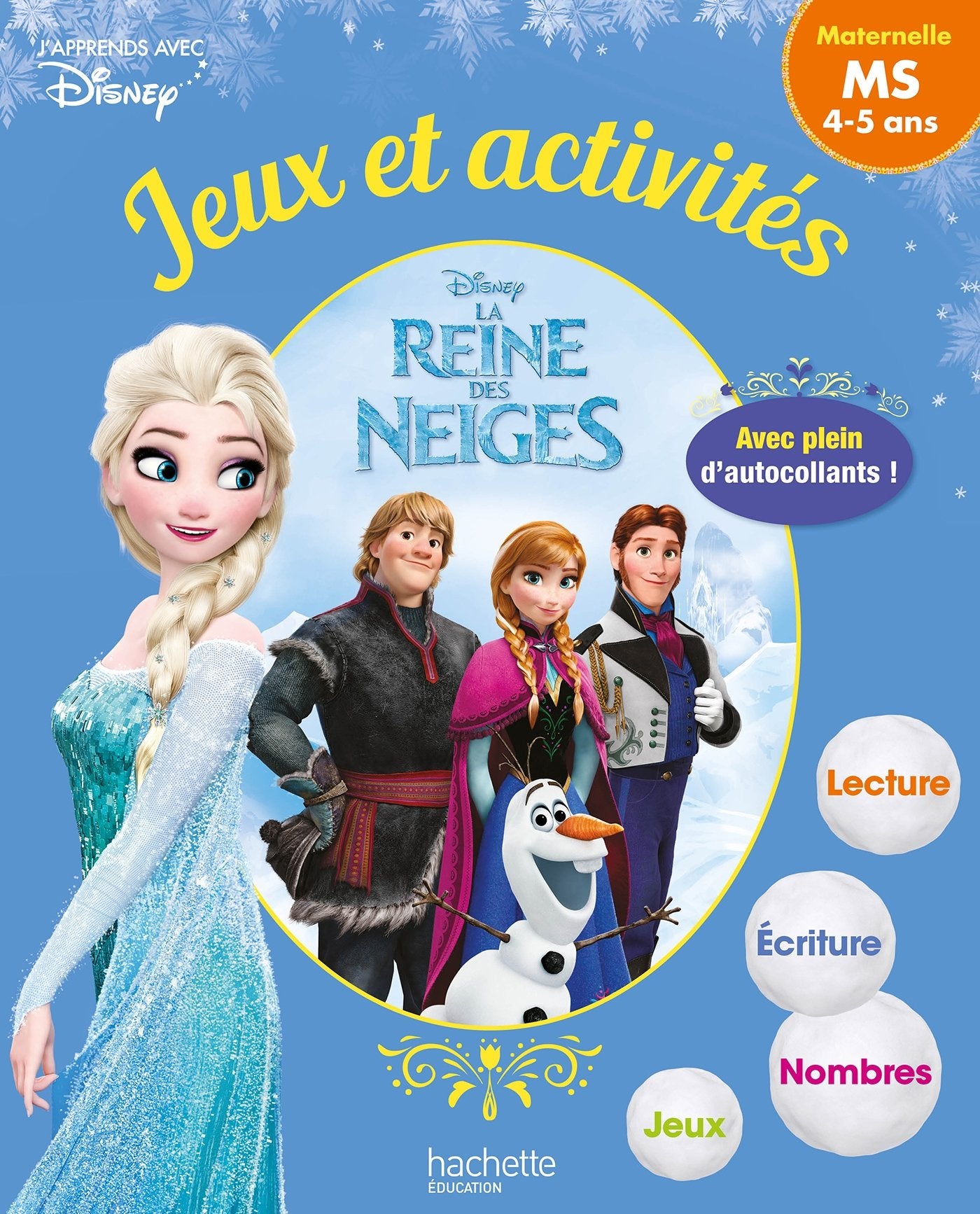 Jeux et activités: La reine des neiges book