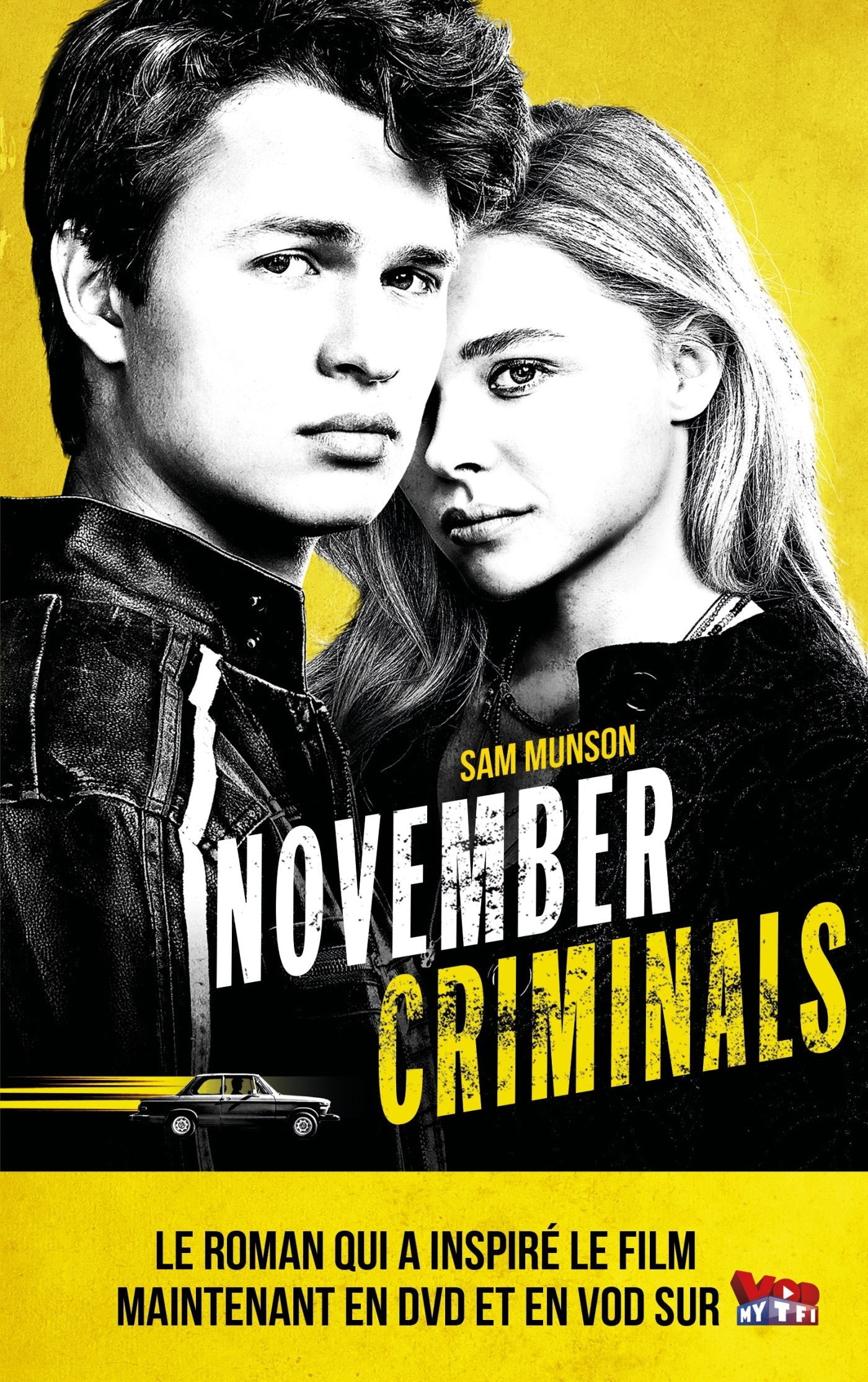 The November criminals avec affiche du film en couverture book
