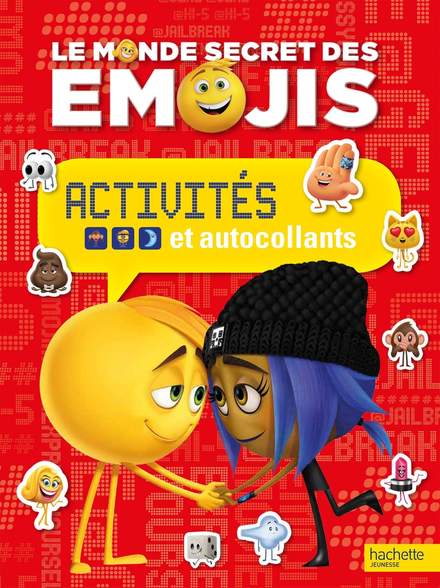 Emoji Movie - Activités et autocollants book