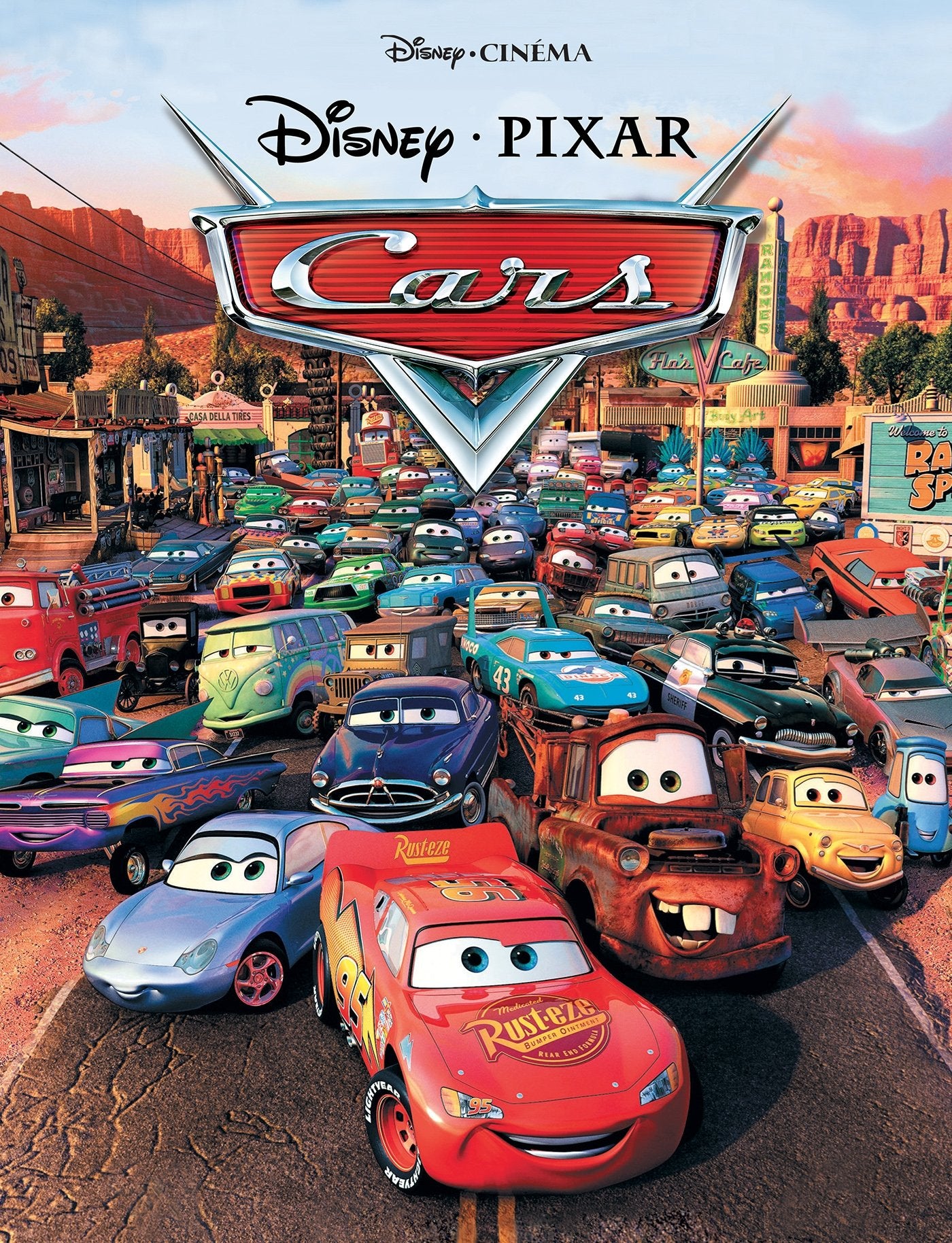 Cars, DISNEY CINEMA refonte avec bonus book