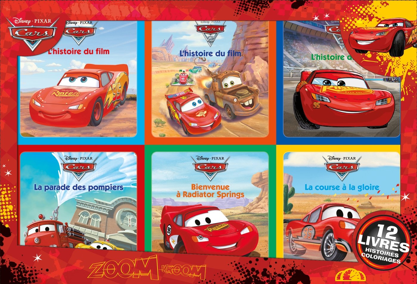 Disney - Cars - Coffret 12 Livres book