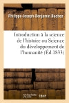 Introduction à la science de l'histoire ou Science du développement de l'humanité book
