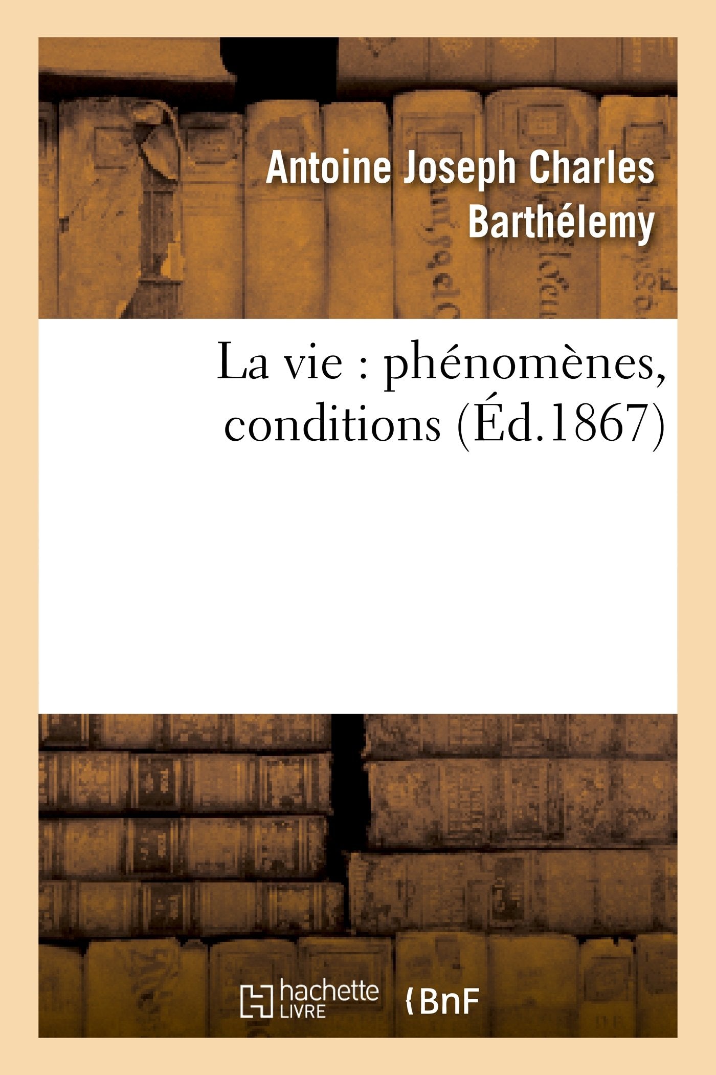 La vie : phénomènes, conditions book