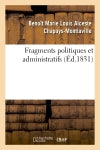 Fragmens politiques et administratifs book