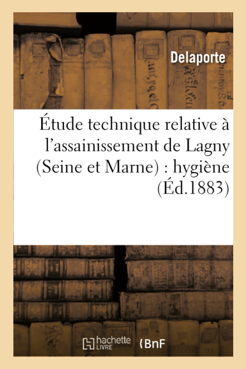 Étude technique relative à l'assainissement de Lagny Seine et Marne : hygiène book