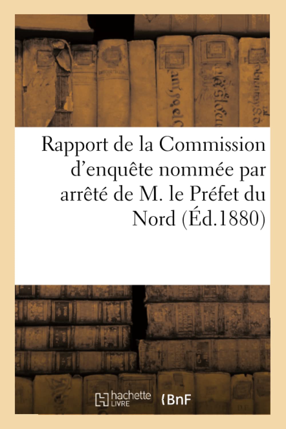 Rapport de la Commission d'enquête nommée par arrêté de M. le Préfet du Nord, le 20 Mai book