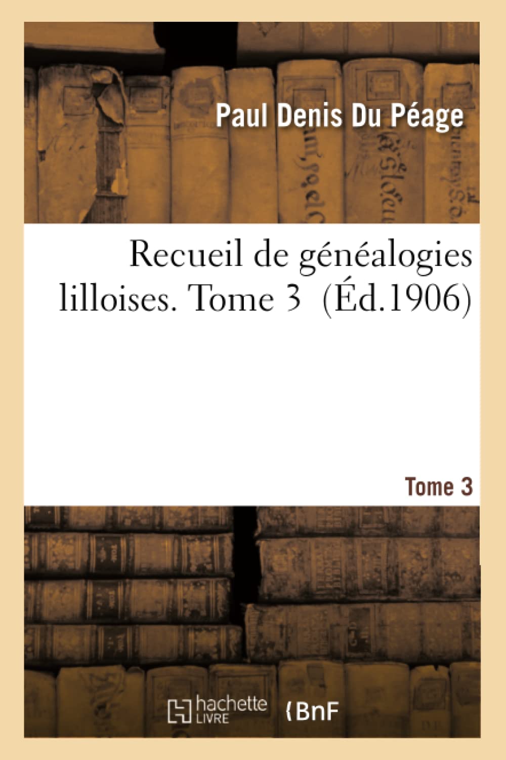 Recueil de généalogies lilloises. Tome 3 book