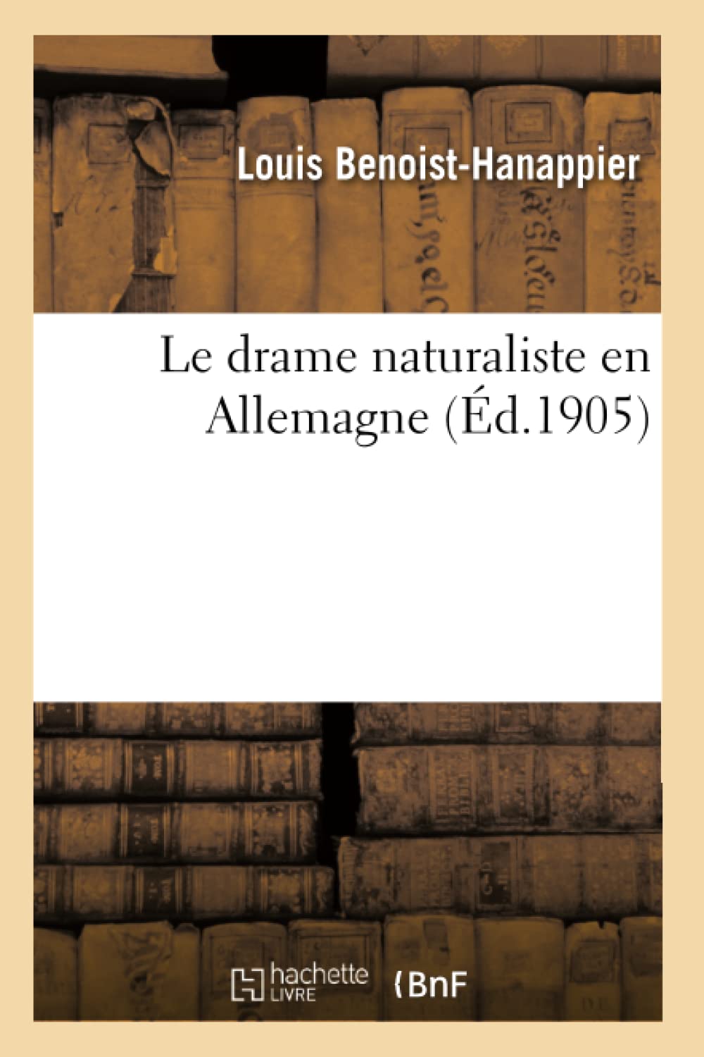 Le drame naturaliste en Allemagne book