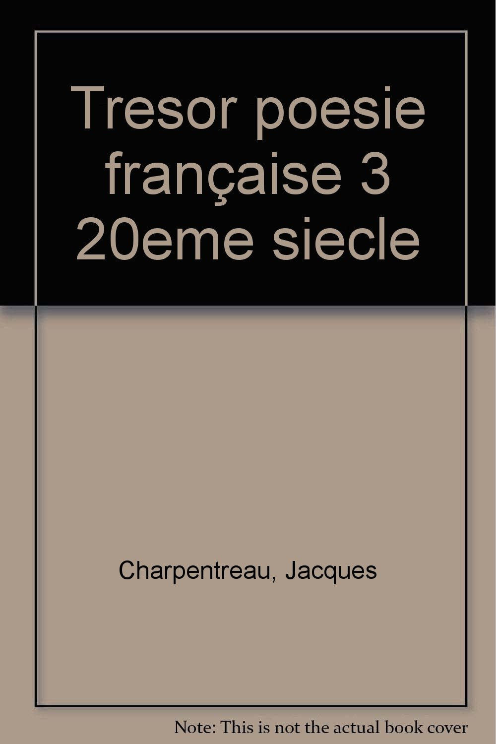 Poche jeunesse : "Fleurs d'encre" - "Trésor de la poésie française, tome 3 : XX e siècle" book