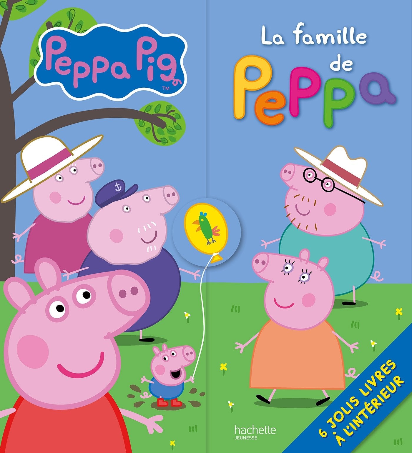 Peppa Pig / La famille de Peppa: Coffret 6 livres Children's books