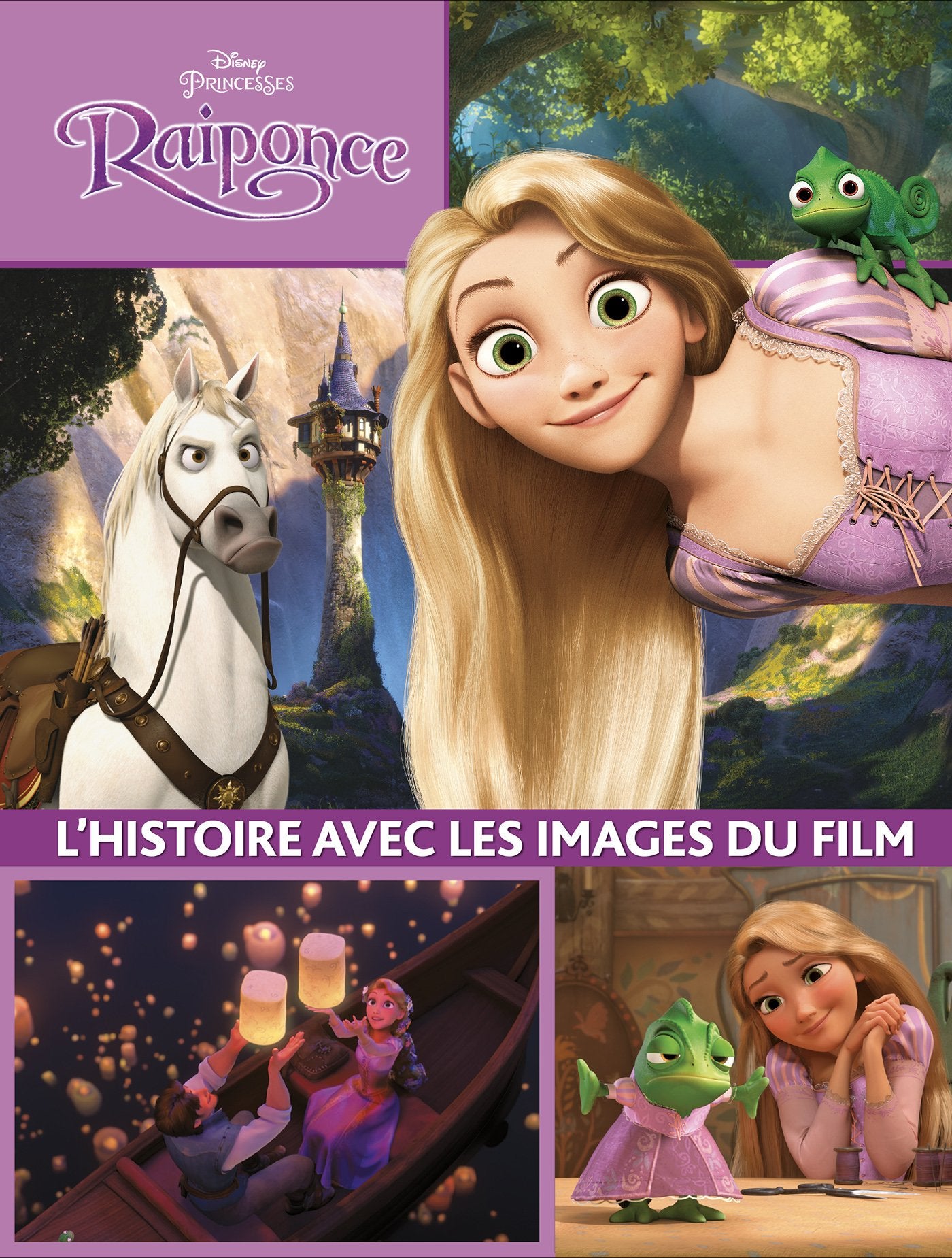 Raiponce: L'histoire avec les images du film book
