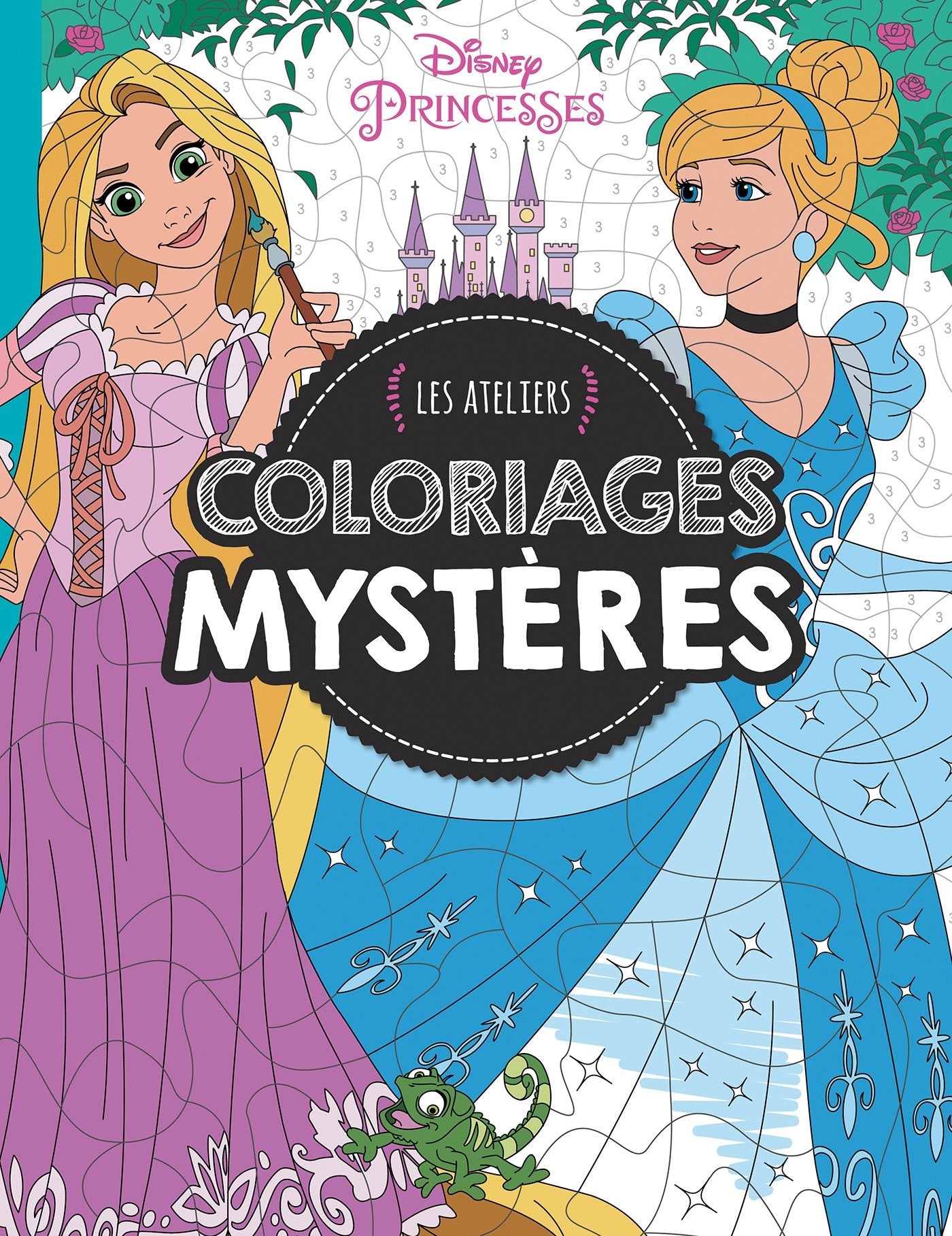 Princesses , MES ATELIERS DISNEY - COLORIAGES MYSTERE Tiptoi & Games