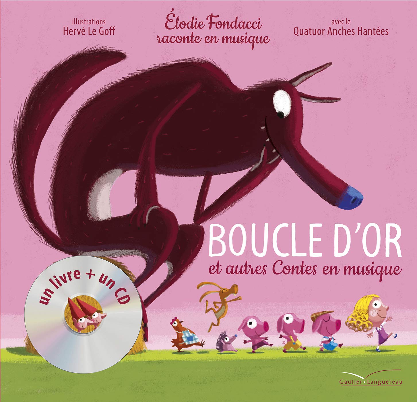 Boucle d'or et autres contes en musique Children's books