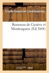 Rousseau de Genève et Montesquieu book