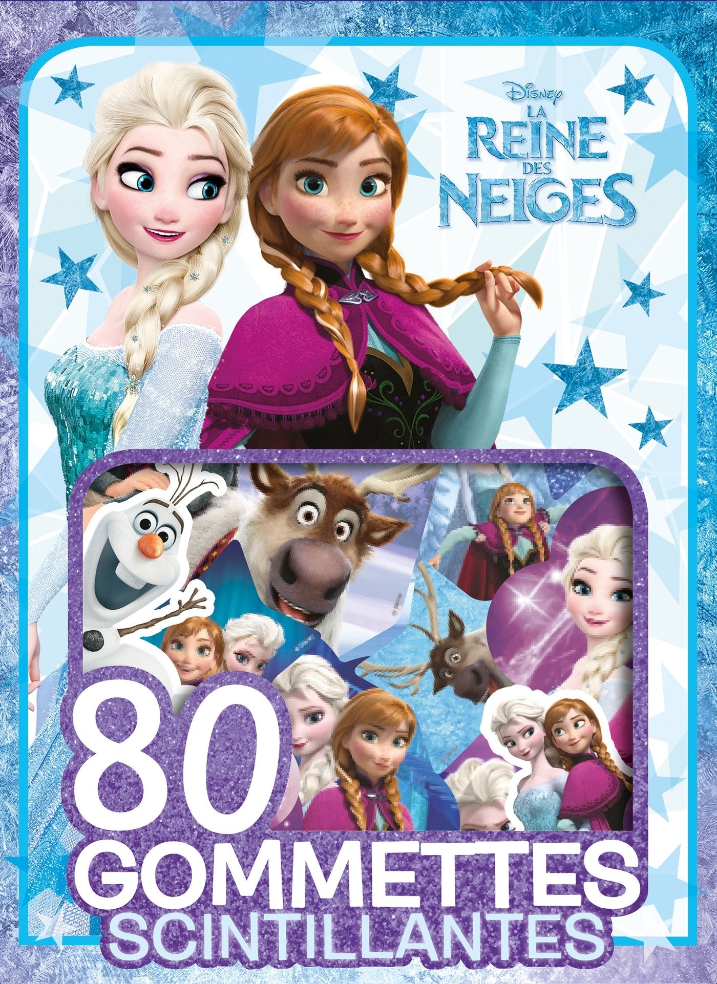 La Reine des Neiges, MES 80 GOMMETTES SCINTILLANTES book