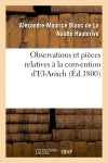 Observations et pièces relatives à la convention d'El-Arisch book