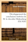 Développement des conclusions motivées book