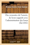 Des remontes de l'armée, de leurs rapports avec l'administration des haras book