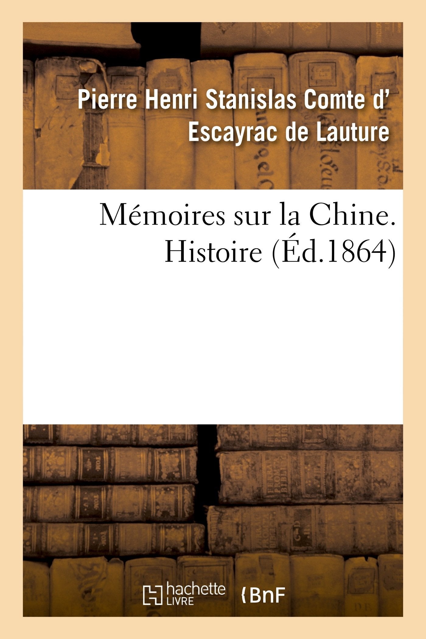 Mémoires sur la Chine, Histoire book