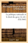 La politique nationale et le droit des gens (2e éd.) book