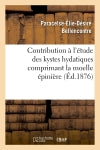 Contribution à l'étude des kystes hydatiques comprimant la moelle épinière Medicine