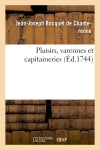 Plaisirs, varennes et capitaineries book
