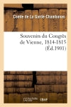 Souvenirs du Congrès de Vienne, 1814-1815 book