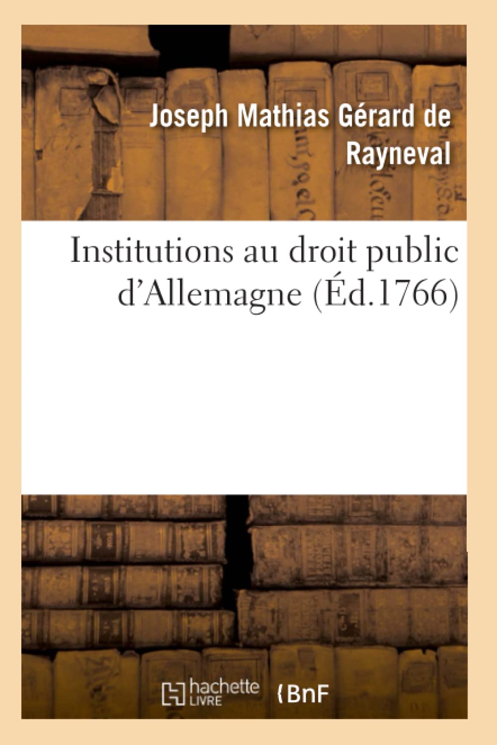 Institutions au droit public d'Allemagne book