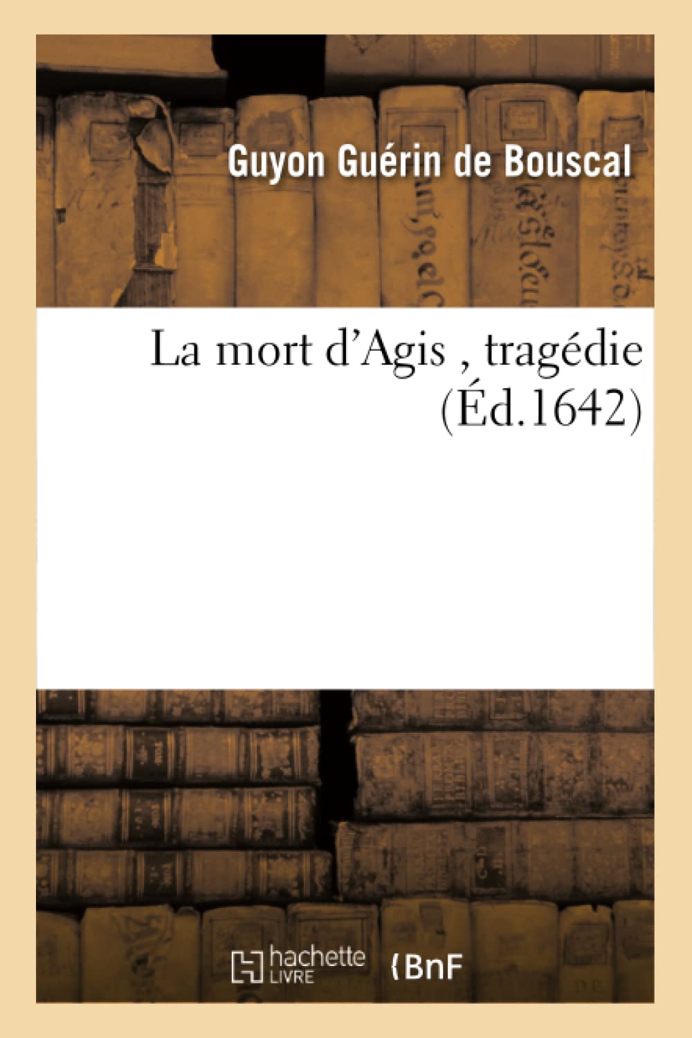 La mort d'Agis , tragédie book