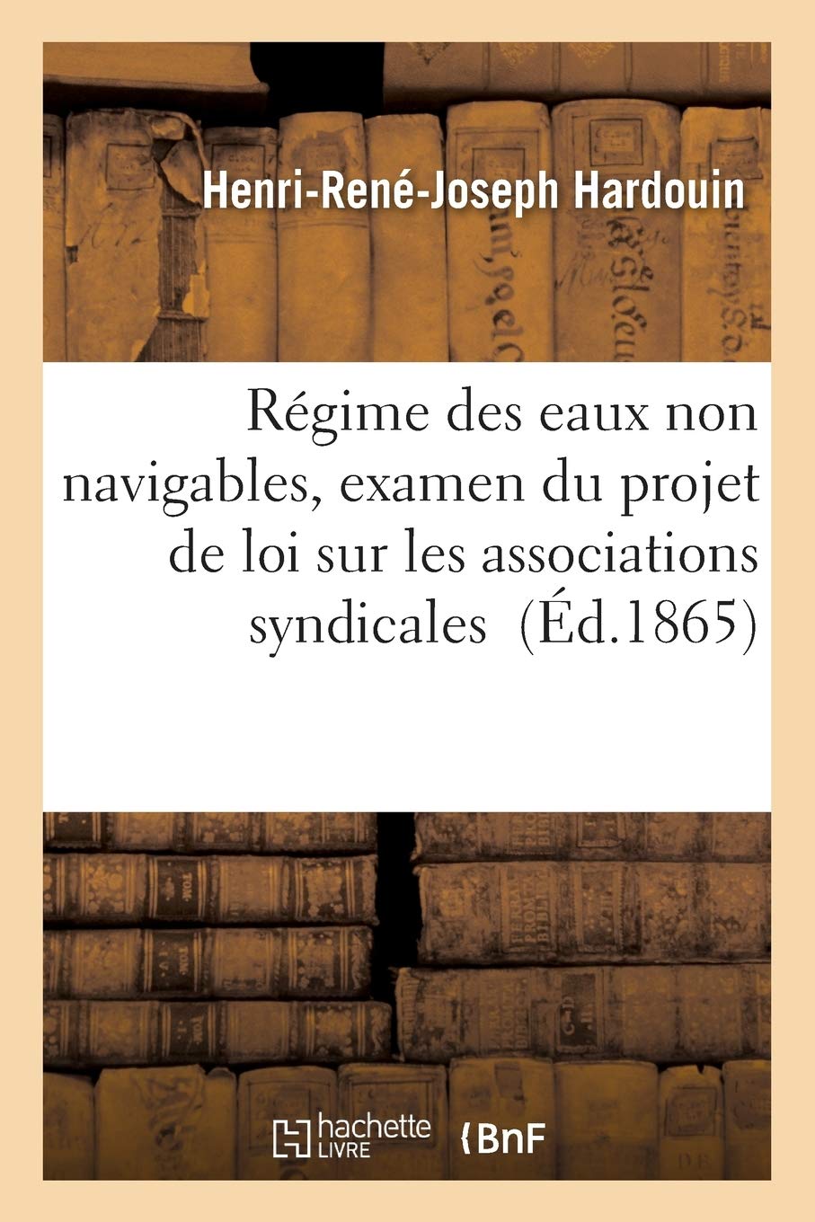 Régime des eaux non navigables, examen du projet de loi sur les associations syndicales book