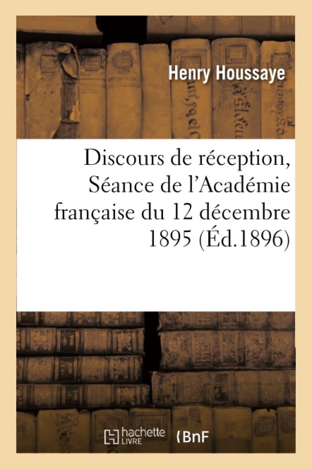 Discours de réception : Séance de l'Académie française book