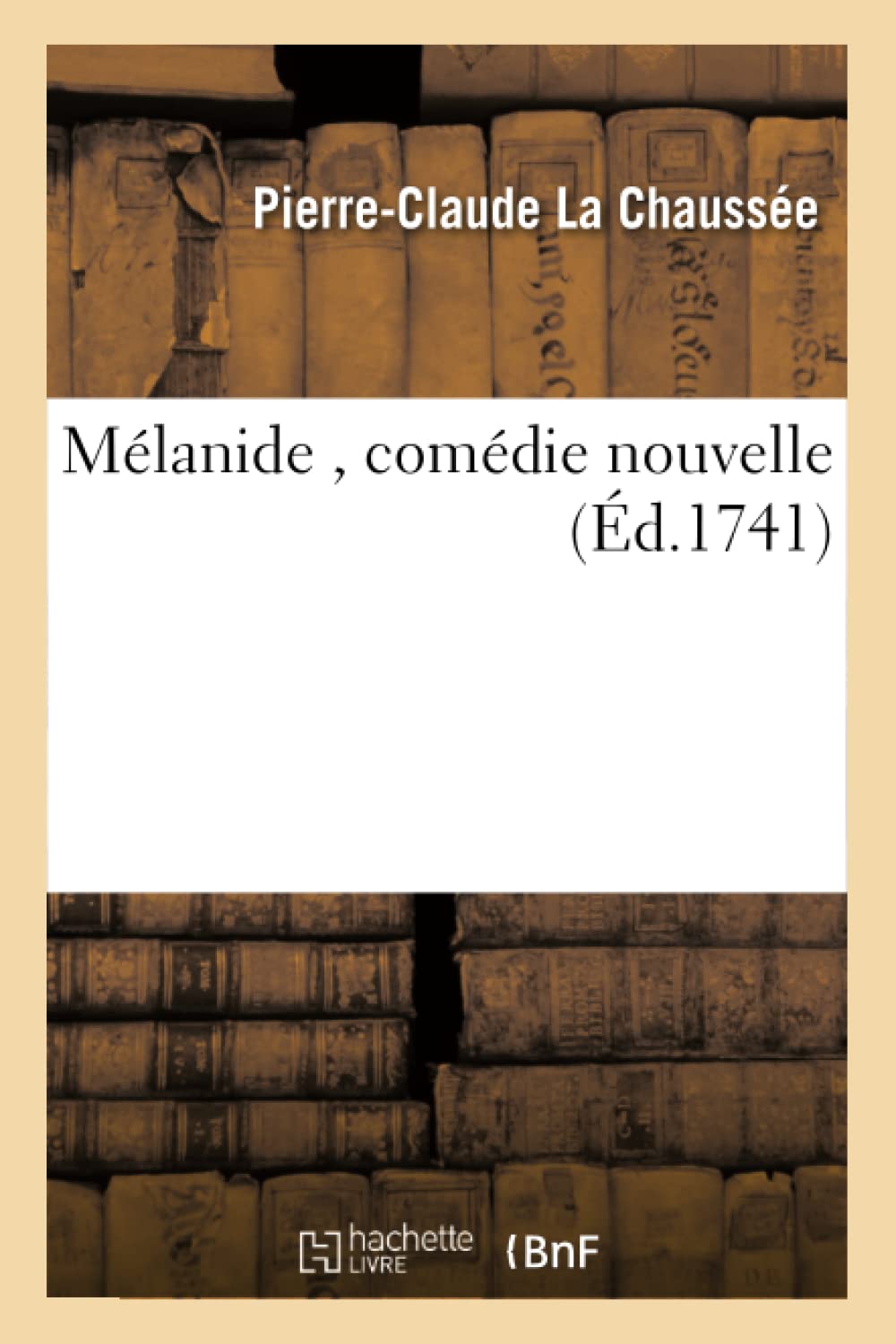Mélanide , comédie nouvelle book