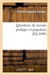 Questions de morale pratique et populaire book