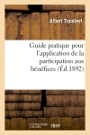 Guide pratique pour l'application de la participation aux bénéfices Social Sciences