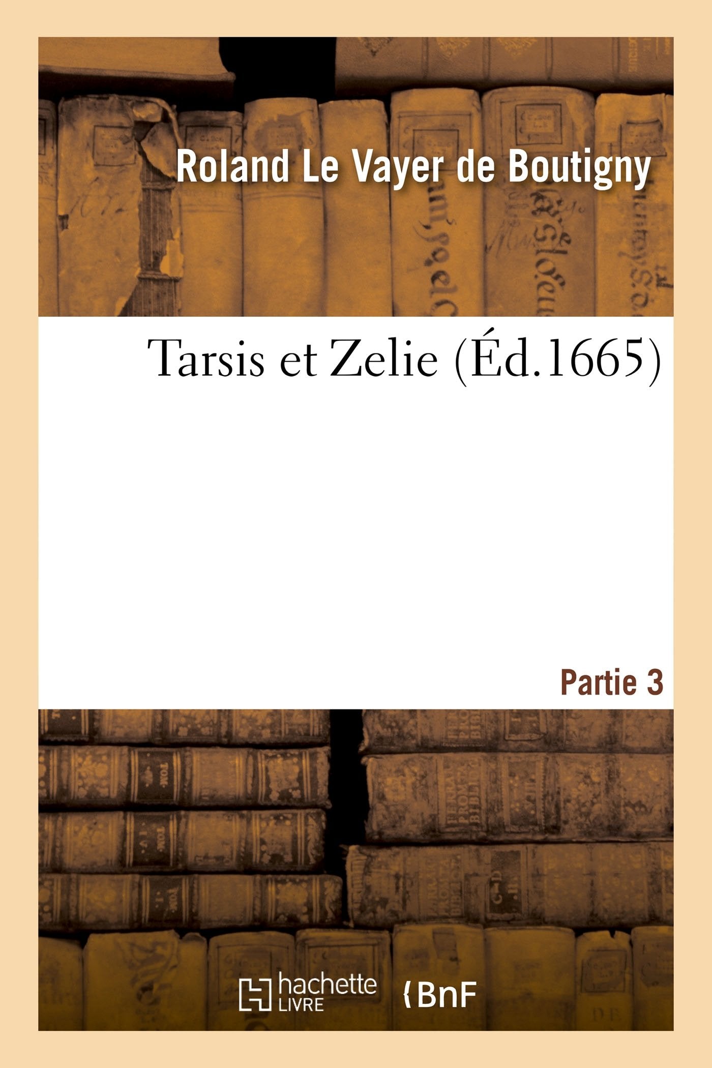 Tarsis et Zelie Partie 3 book