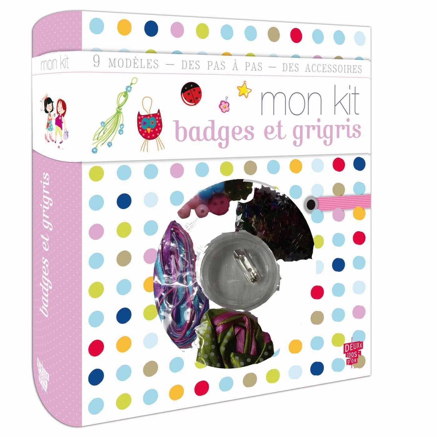 Mon kit badges et grigris: Avec accessoires Books