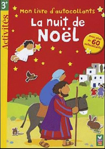 La nuit de Noël: Mon livre d'autocollants book