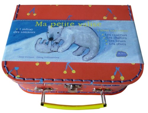 Ma valise d'éveil: 4 livres tout carton et 1 mémo des animaux book
