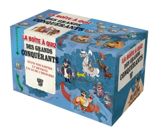 La boîte à quizz des grands conquérants: Bâtis ton empire et deviens un as de l'histoire Books