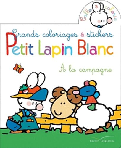 A la campagne: Grands coloriages & stickers book