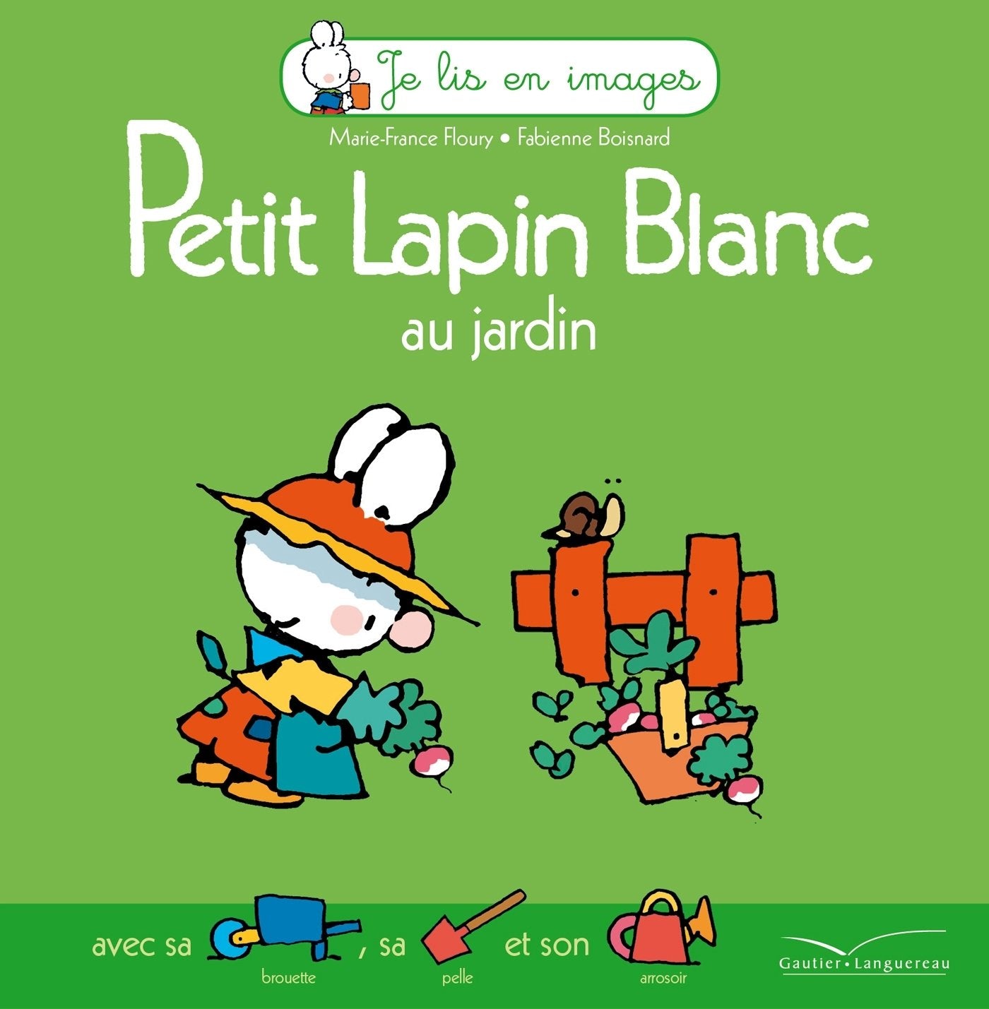Petit Lapin Blanc au jardin Books