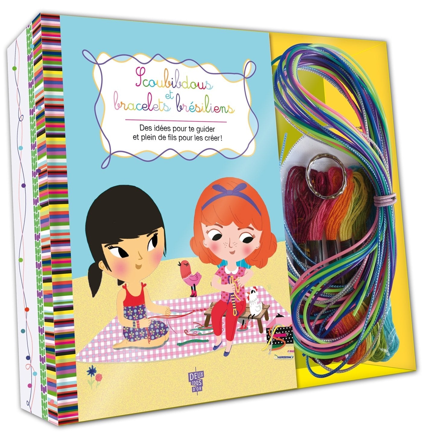 Scoubidous et bracelets brésiliens book